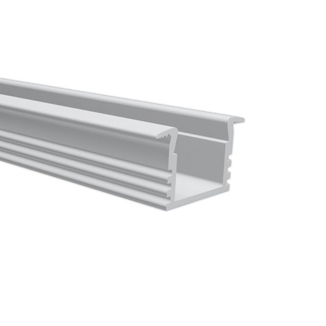 PK3 LED EINBAU-Profil 200cm, hoch/Flügel, LED Stripes max. 12mm