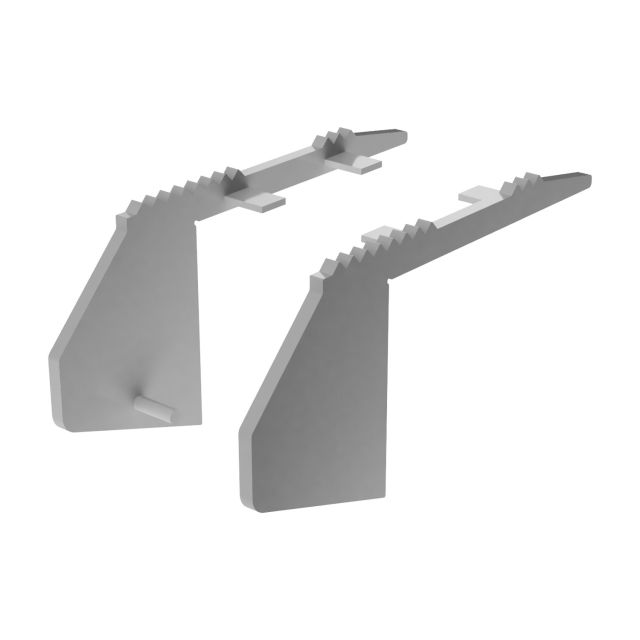 Endkappe E222R Kunststoff für Profil SP2 rechts, 1 STK