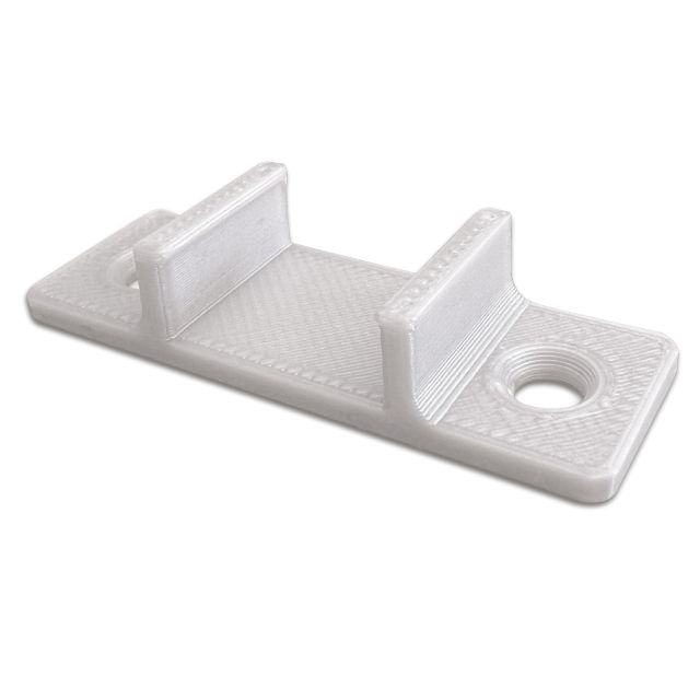 Montageklammer Kunststoff weiß Z41 für Profil PL2