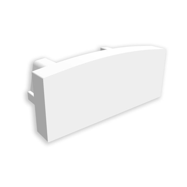 Endkappe E223 für Profil PK1, weiß, 1 STK