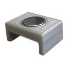 Magnethalter Kunststoff silber Z43 für Profil PL2